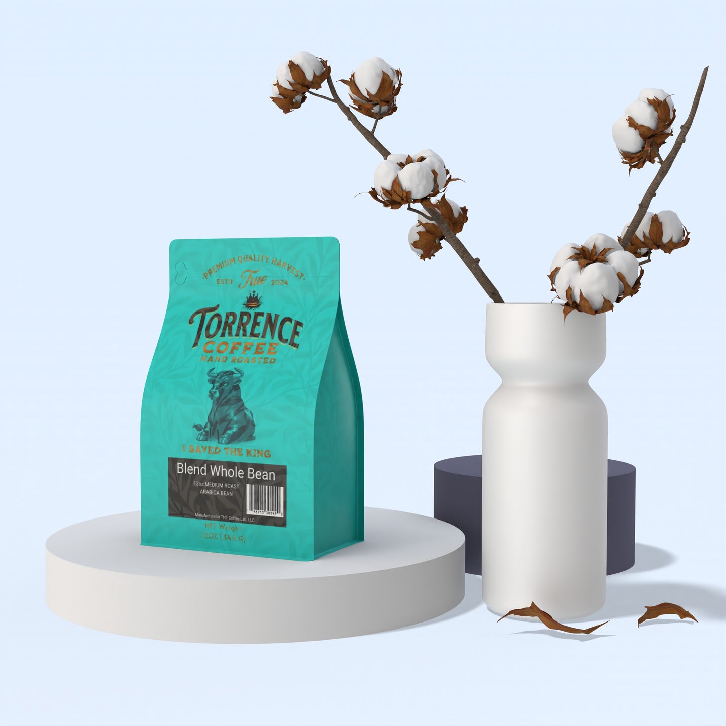 12oz Torrence Blend Whole Bean - Medium Roast