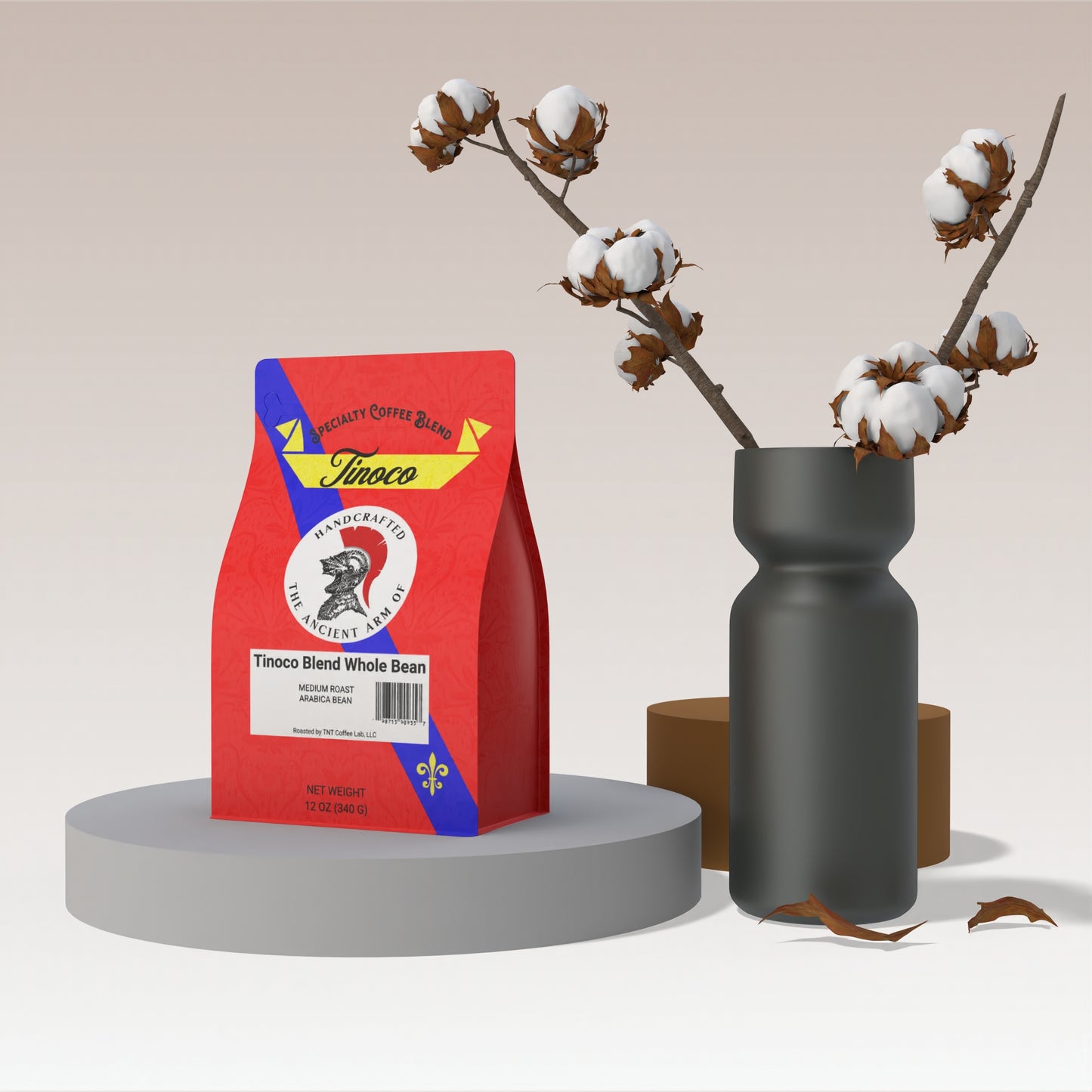 12oz Tinoco Blend Whole Bean - Medium Roast