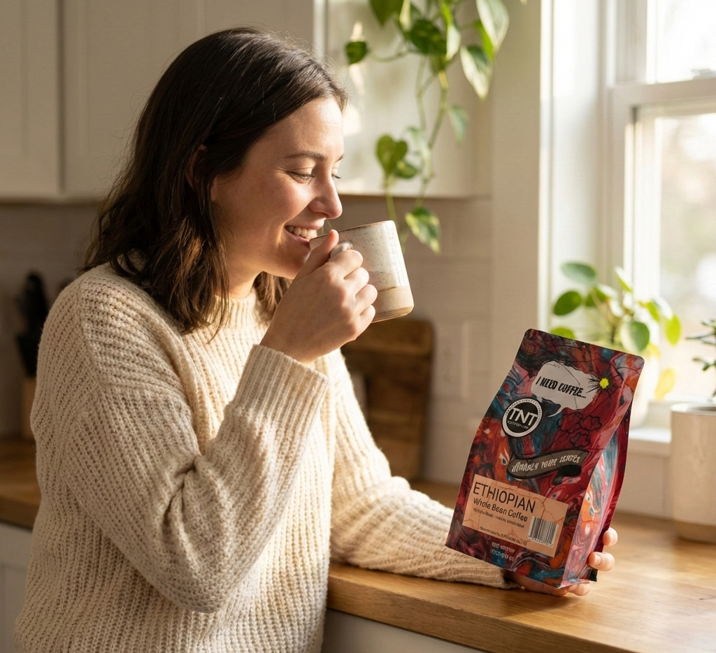 12oz - Ethiopian - Medium Roast Awaken your Senses!