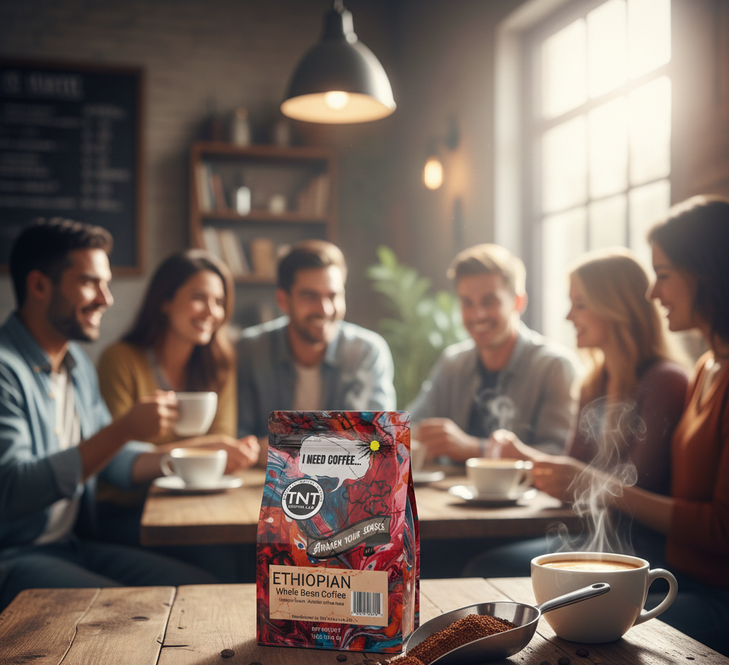 12oz - Ethiopian - Medium Roast Awaken your Senses!